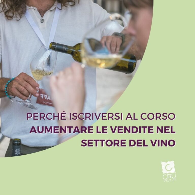<strong>Perché iscriversi al corso “Aumentare le vendite nel settore del vino”?</strong>